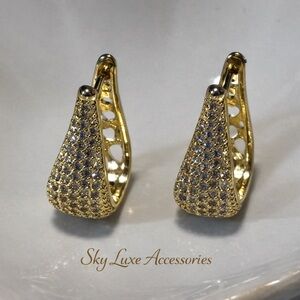 Gold and Silver Earrings